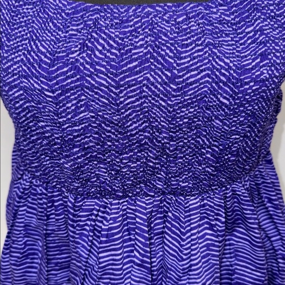 OP Vibrant Purple Textured Top - Picture 2 of 7